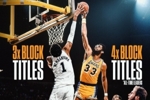 文班在NBA3个赛季全拿盖帽王 历史仅次于天勾&伊顿&坎比的4次