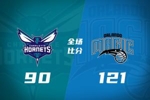 🏀附加赛-魔术大胜黄蜂晋级季后赛 班凯罗25+6 三球第三节21分