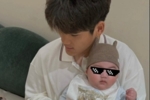刘祝润社媒晒与孩子合照:儿童节快乐,宝宝