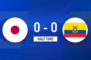 半场-日本0-0厄瓜多尔 阿罗约远射造险厄瓜多尔0射正